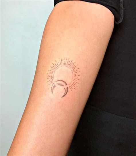 el sol y la luna tatuajes